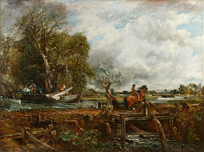 The Leaping Horse John Constable